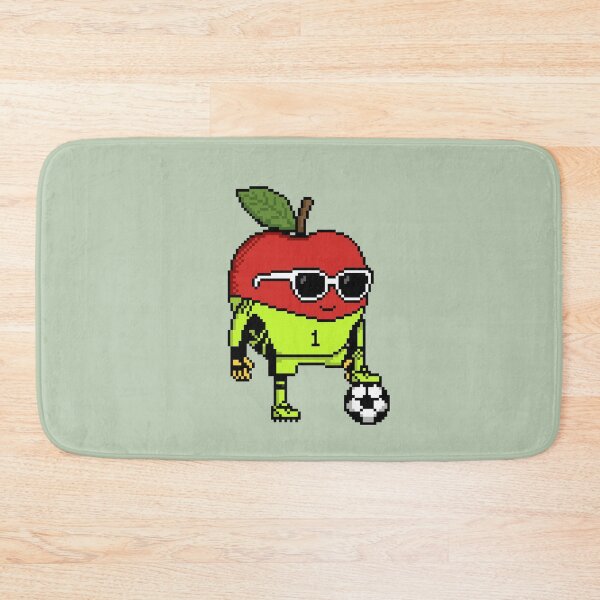 Item preview, Apple Pixel in a Goalkeeper Uniform 3 designed and sold by White Rim Mates.