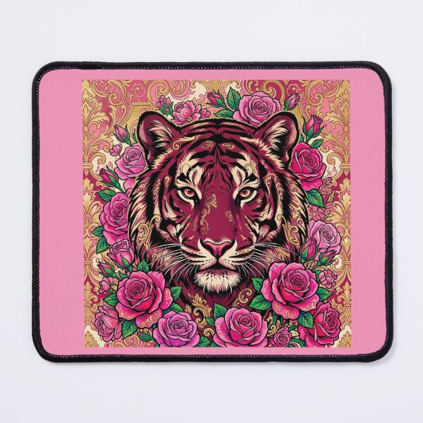 Item preview, Burgundy Tiger, Roses & Baroque designed and sold by DesignsByPrnces.