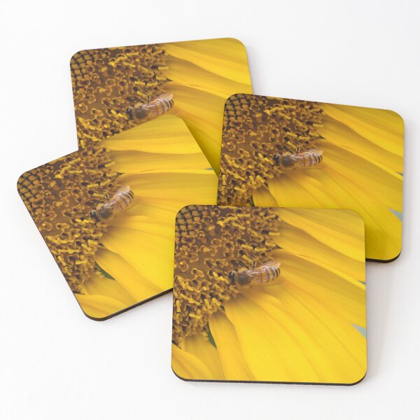 Item preview, Honey Bee on a Sunflower designed and sold by andrewbensch.
