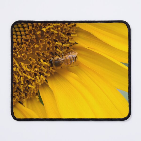 Item preview, Honey Bee on a Sunflower designed and sold by andrewbensch.