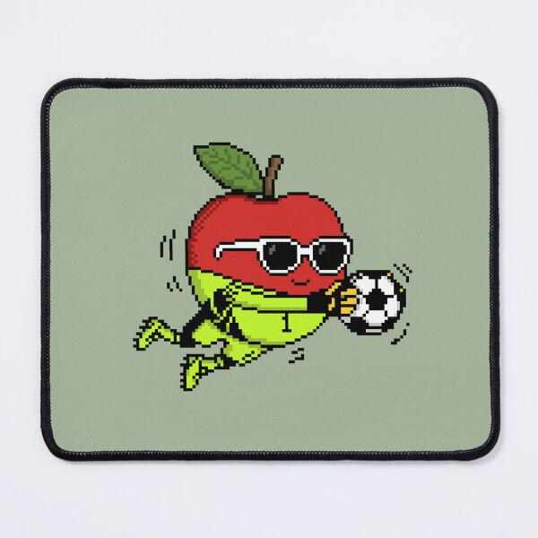 Item preview, Apple Pixel in a Goalkeeper Uniform 4 designed and sold by White Rim Mates.