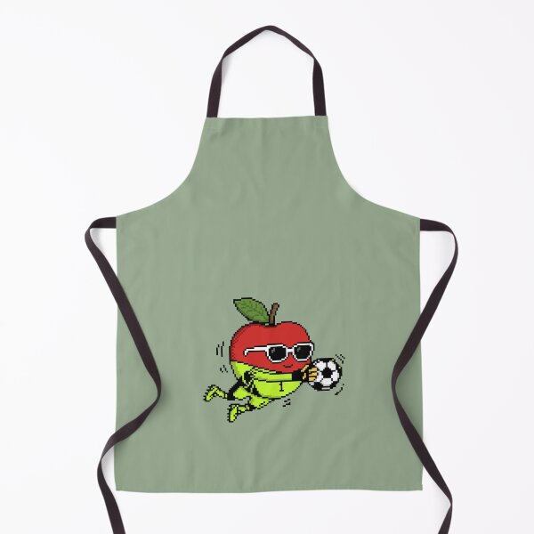 Item preview, Apple Pixel in a Goalkeeper Uniform 4 designed and sold by White Rim Mates.