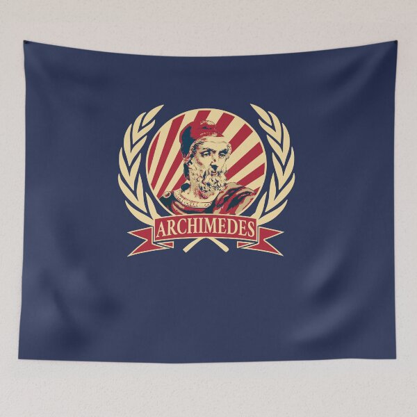 Item preview, Archimedes Ancient Greek Mathematician Scientist designed and sold by marke770.
