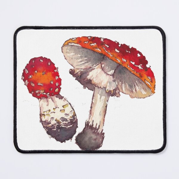 Item preview, Amanita watercolor mushroom designed and sold by veroslawa.