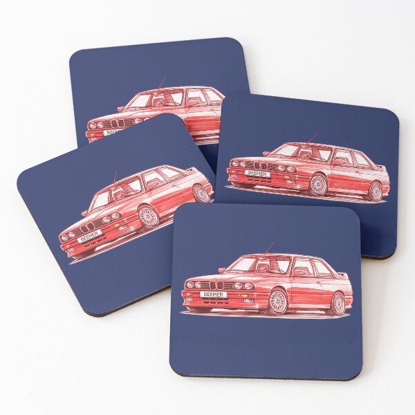Item preview, Classic Red German Car Sketch designed and sold by The Art by Rossouw.