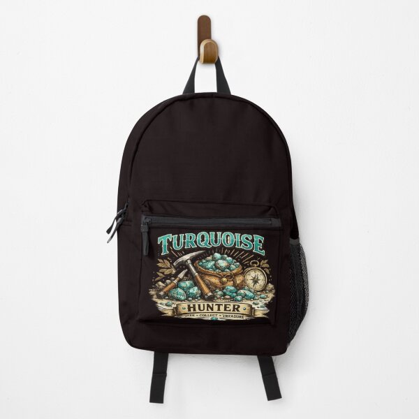 Item preview, Turquoise Hunter Rockhounding Design for Mineral Collectors and Geology Enthusiasts designed and sold by Tadeusz1.