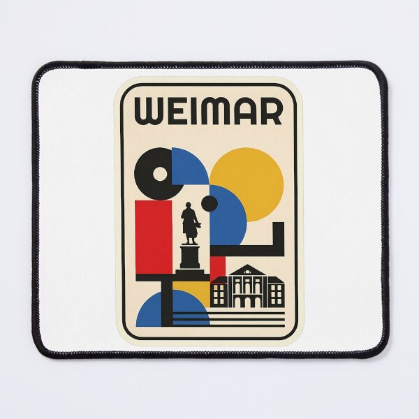 Item preview, Bauhaus Style Weimar Germany Geometric Abstract designed and sold by k3rstman1.
