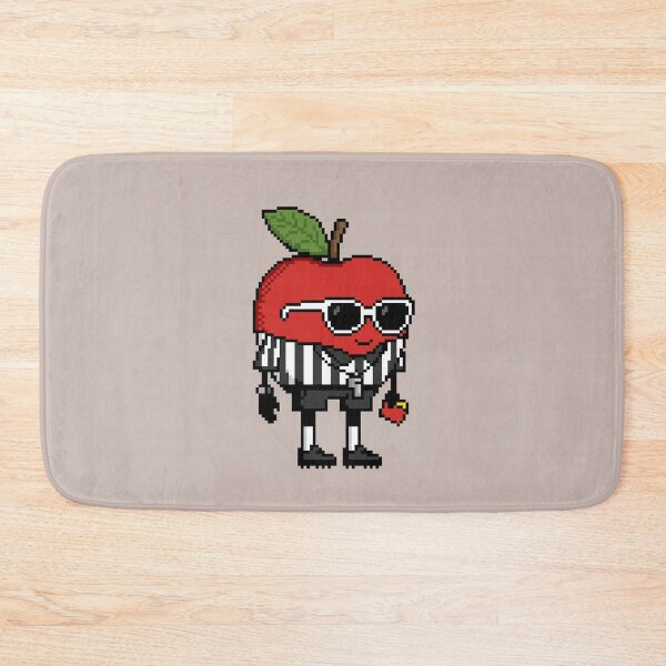 Item preview, Apple Pixel in a Referee Uniform 1 designed and sold by White Rim Mates.