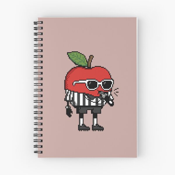 Item preview, Apple Pixel in a Referee Uniform 2 designed and sold by White Rim Mates.
