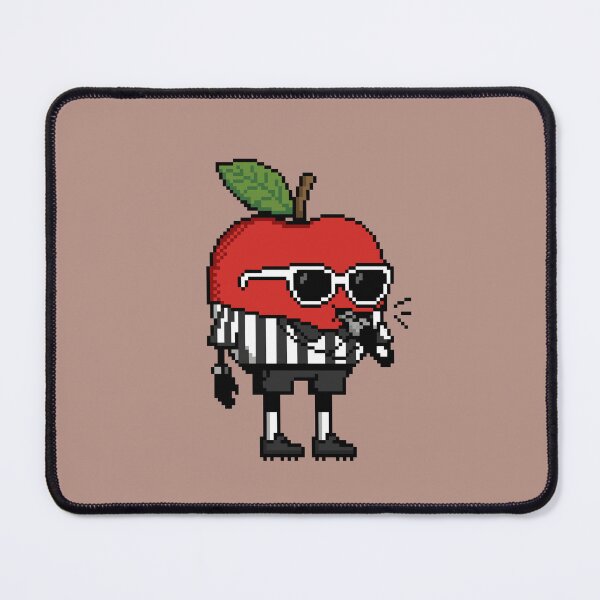 Item preview, Apple Pixel in a Referee Uniform 2 designed and sold by White Rim Mates.