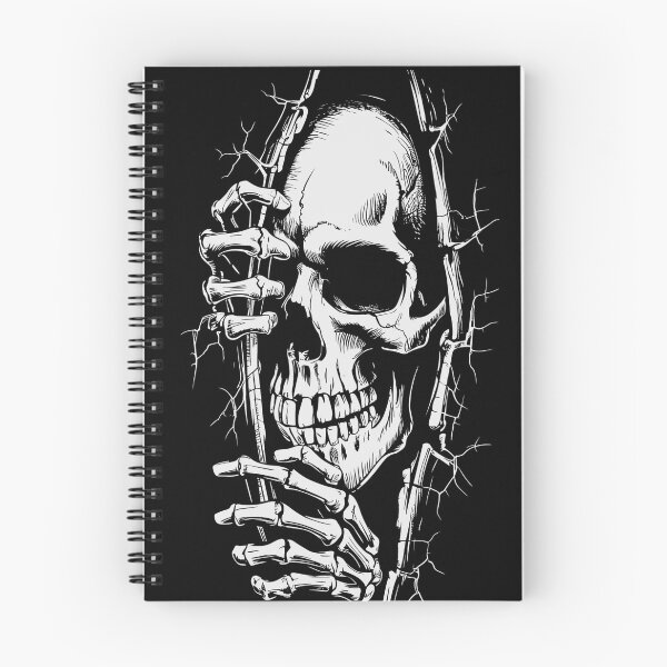 Item preview, Peekabo Skeleton Skull designed and sold by PugD.