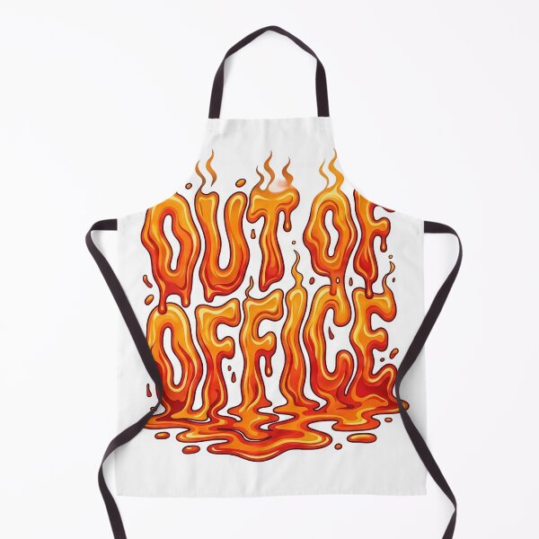 Item preview, Out of Office Melting Typography - Funny Work Burnout Vacation designed and sold by KamilKfoon.