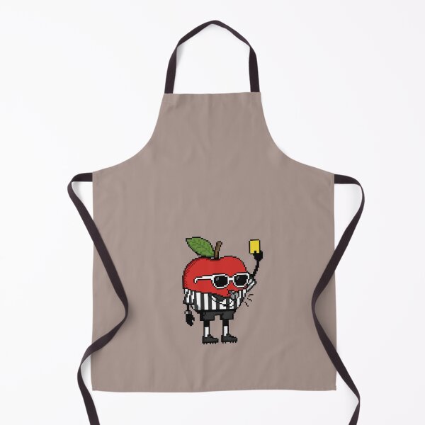 Item preview, Apple Pixel in a Referee Uniform 3 designed and sold by White Rim Mates.