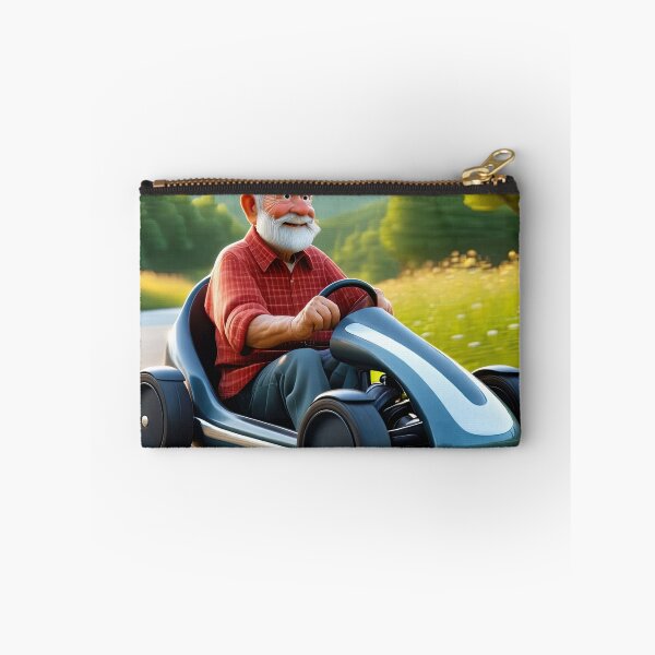 Item preview, Old Man riding a go-cart designed and sold by Colin Bentham.