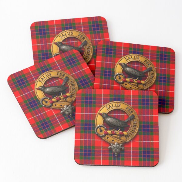 Item preview, Abernethy Crest and Fraser Modern Tartan designed and sold by Kirrindy Designs.