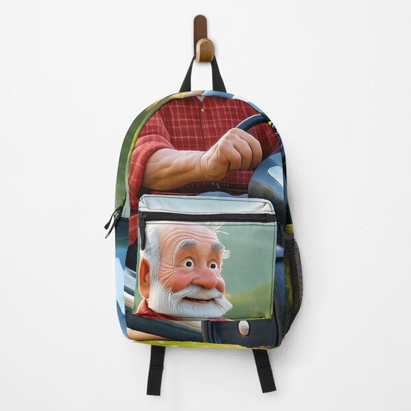 Item preview, Old Man riding a go-cart designed and sold by Colin Bentham.