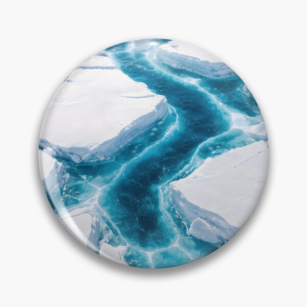 Item preview, Frozen Ice Floes – Arctic Winter designed and sold by Yomere.