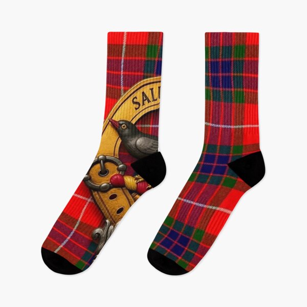 Item preview, Abernethy Crest and Fraser Modern Tartan designed and sold by Kirrindy Designs.