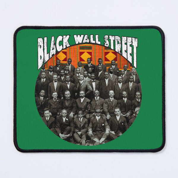 Item preview, Black wall street Black Business Black History month 1921 Tulsa Greenwood | Kente pattern designed and sold by Youngkev-arts.