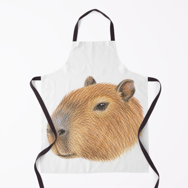 Item preview, Portrait of a capybara designed and sold by JOANNASKAH.