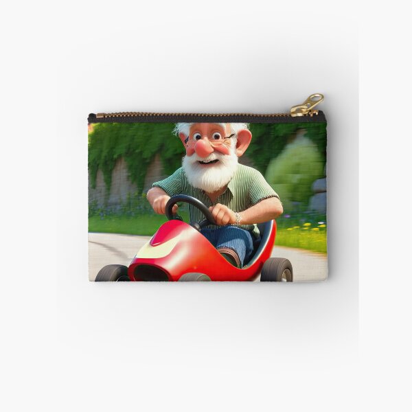 Item preview, Old Man riding a go-cart designed and sold by Colin Bentham.