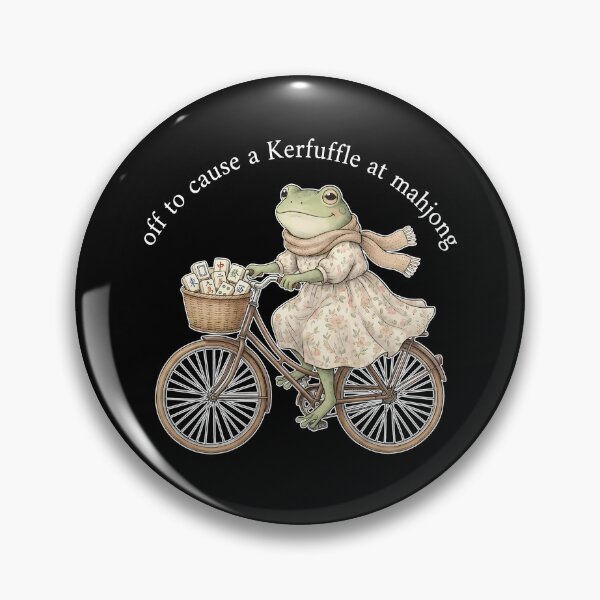 Item preview, Off To Cause A Kerfuffle At Mahjong designed and sold by Home-Crea-Abode.