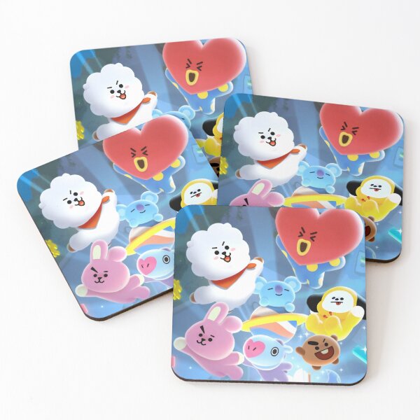 Item preview, Magical Dream Fantasy Cartoon Squad - Kawaii Floating Stars Aesthetic Sticker designed and sold by Billy Morfo™.