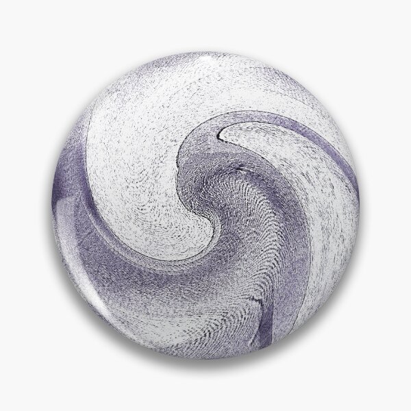 Item preview, Ocean Wave Spiral Pattern in Purple designed and sold by Artistestella.