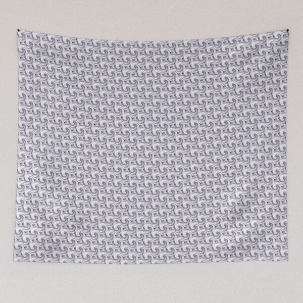 Item preview, Ocean Wave Spiral Pattern in Purple designed and sold by Artistestella.