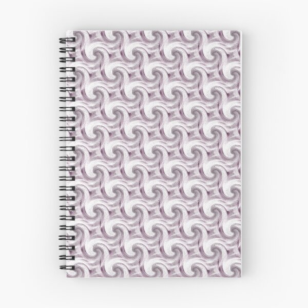 Item preview, Ocean Wave Spiral Pattern in Mauve designed and sold by Artistestella.