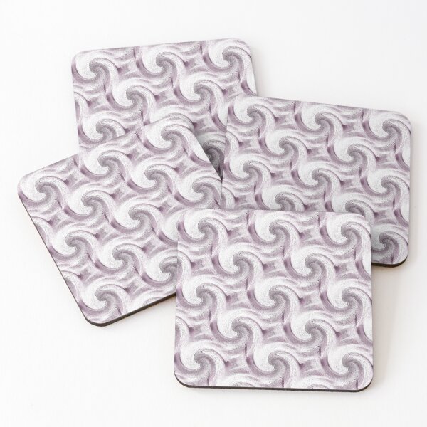 Item preview, Ocean Wave Spiral Pattern in Mauve designed and sold by Artistestella.