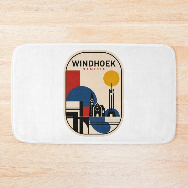 Item preview, Vintage Windhoek Namibia Skyline Travel Minimalist designed and sold by k3rstman1.