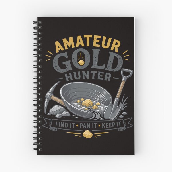 Item preview, Amateur Gold Hunter Design for Gold Prospecting and Outdoor Adventure designed and sold by Tadeusz1.