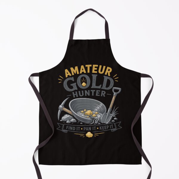 Item preview, Amateur Gold Hunter Design for Gold Prospecting and Outdoor Adventure designed and sold by Tadeusz1.