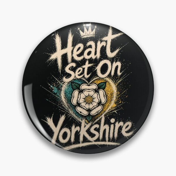 Aperçu de l'œuvre Le cœur tourné vers le Yorkshire créée et vendue par QlkaDotCom SHOP.