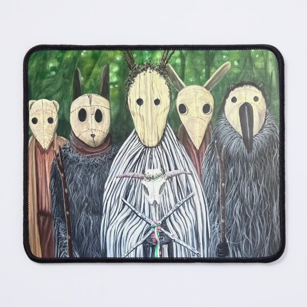 Item preview, “Santuario silencioso, dioses antiguos recordados” designed and sold by DegsyArt.
