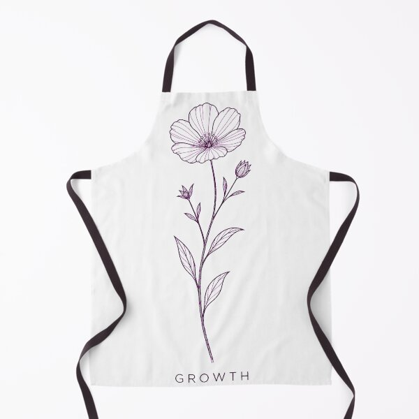 Item preview, Minimalist Botanical GROWTH Line Art | Elegant Wildflower Design designed and sold by Ahmed Nedji.