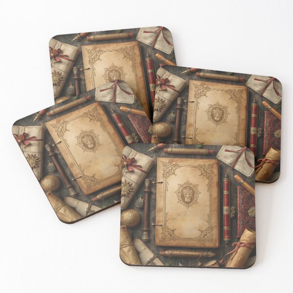 Item preview, Vintage Explorer Journal with Antique Maps and Scrolls designed and sold by Evergreen Horizon Works.