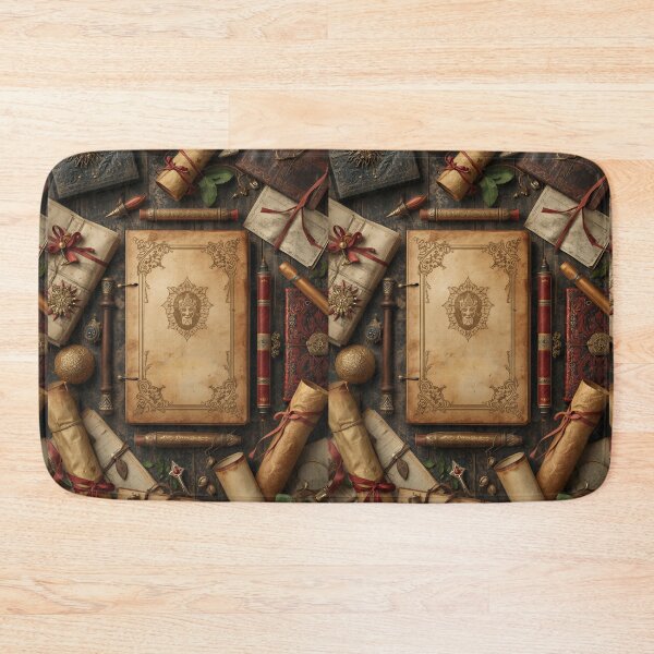 Item preview, Vintage Explorer Journal with Antique Maps and Scrolls designed and sold by Evergreen Horizon Works.