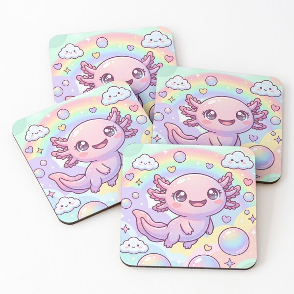 Item preview, Rainbow Axolotl Dreams designed and sold by Tharaazu.