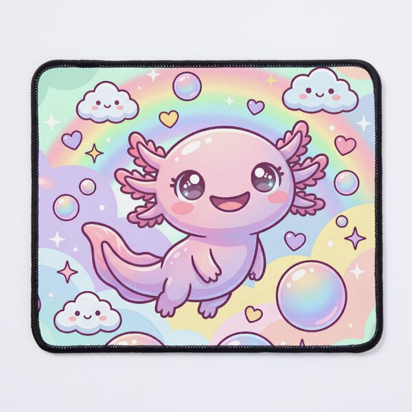 Item preview, Rainbow Axolotl Dreams designed and sold by Tharaazu.