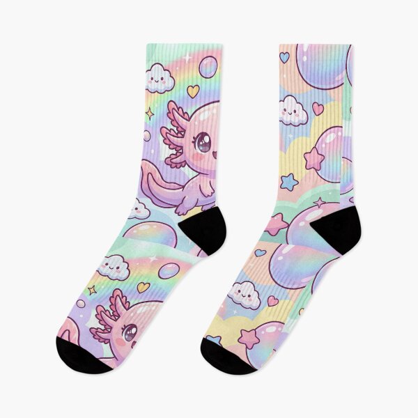 Item preview, Rainbow Axolotl Dreams designed and sold by Tharaazu.