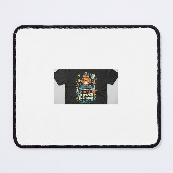 Item preview, Title: Resilient Lion Mindset Motivational Quote Professional T-Shirt designed and sold by PrintableArt123.