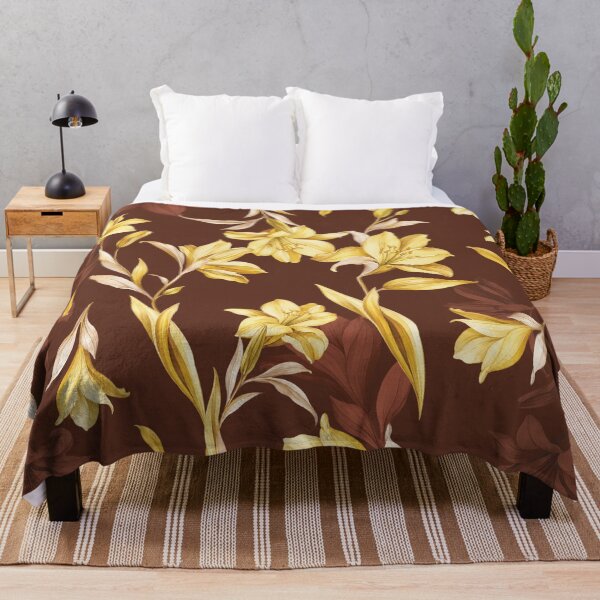 Item preview, Golden Lily Pattern designed and sold by imaniko.