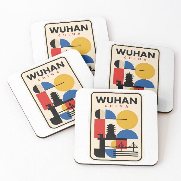 Item preview, Vintage Wuhan China Geometric Bauhaus Travel designed and sold by k3rstman1.