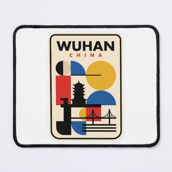 Item preview, Vintage Wuhan China Geometric Bauhaus Travel designed and sold by k3rstman1.