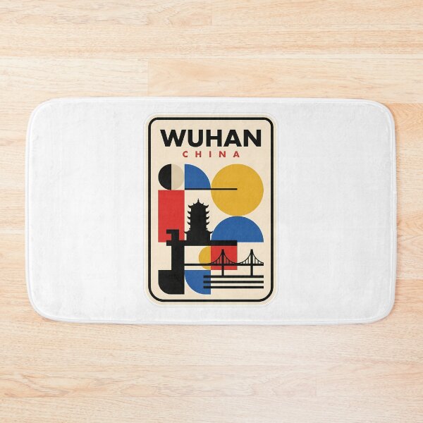 Item preview, Vintage Wuhan China Geometric Bauhaus Travel designed and sold by k3rstman1.