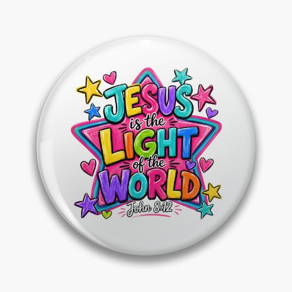 Item preview, Jesus Is The Light Of The World designed and sold by Home-Crea-Abode.