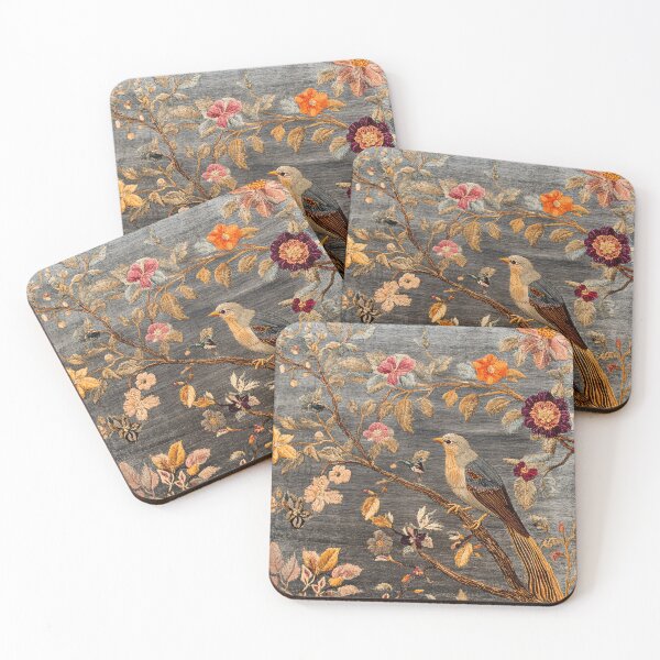 Item preview, Antique Floral Oriental Vernal Colors Birdy Carpet designed and sold by GrinGalore.