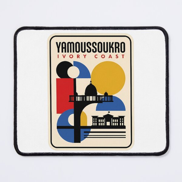 Artikelvorschau, Yamoussoukro, Elfenbeinküste, Geometrische Bauhaus-Basilika, Reisen entworfen und verkauft von k3rstman1.